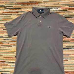 Vineyard Vines Men’s Small (S) Polo Shirt in Gray